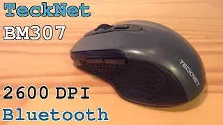 TeckNet BM307 Bluetooth Mouse 2600 DPI • Unboxing Overview Pairing