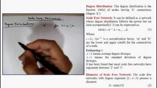 Scale free Networks and Small world Networks