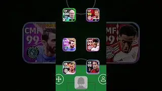 Best squad | 4-4-2 formation | eFootball 24 mobile | #efootball #efootball2024 #pes2021 #shorts