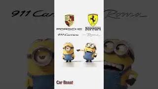 Ferrari Roma vs Porsche 911turbo minions compilation