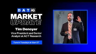 DAT iQ Market Update: DAT's Data Analytics team examines current freight market conditions: Ep. 307