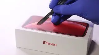 iPhone XR Unboxing: RED EDITION | ASMR |