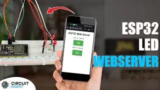 ESP32 Web Server with LED Control using Arduino IDE