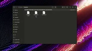 Ubuntu Templates Folder | Quickly Create New Documents in Ubuntu File Manager