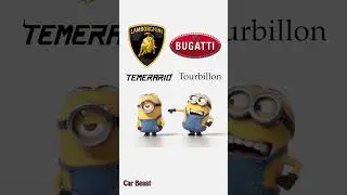 Lamborghini Temerario vs Bugatti  Tourbillon funny