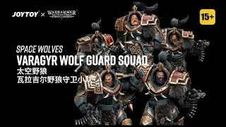 JoyToy 1/18 Warhammer The Horus Heresy, Space Wolves Varagyr Wolf Guard Squad