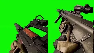 PUBG - AUG & Groza - Green Screen | Green Screens by AWK Creations