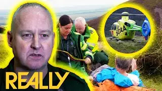 Hiker Rescued by Scotland's Special Operations Response Team | Paramedics On Scene