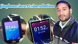 jiophone insert sim solution | jiophone 220b sim card not working | jiophone sim solution | Mr. SSM