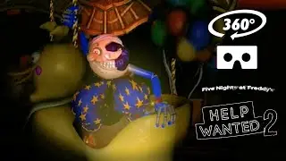 FNAF HELP WANTED 2 360° VR - MOONDROP CAROUSEL - Virtual Reality Experience