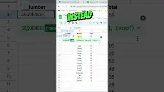 Best Excel Tricks | Automatic Number Counting in Google Sheets | Auto Increment Number