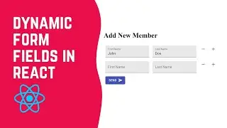 Create Dynamic Form Fields in React