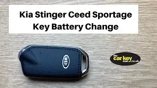 Kia Stinger Prox key battery