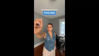 If parenting were a sport: Fencing