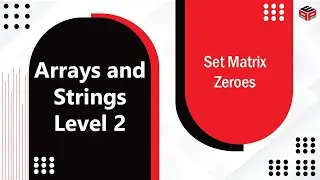 Set Matrix Zeroes || Leetcode