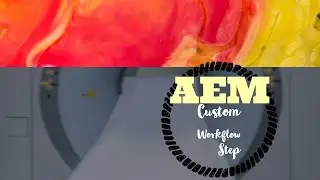 Create a custom AEM workflow process step with a dialog