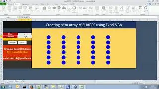 Macro to Insert Shapes in Excel | Advance Excel Tutorial