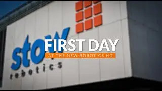 First Day at the new stow Robotics HQ