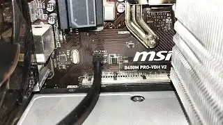 How to install a 3 PIN case fan in a 4 PIN socket