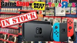 Nintendo Switch IN STOCK! - Retailers Starting To Receive Regular Nintendo Switch Shipments!