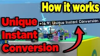 How Unique Instant Conversion Works In Bee Swarm Simulator