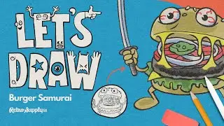 How to Draw a Burger Samurai