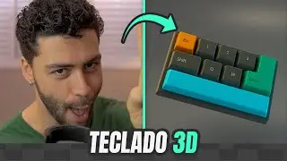 MODELAGEM NO BLENDER - TECLADO 3D