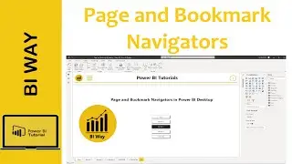 Page and Bookmark Navigators in Power BI