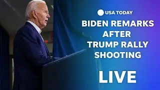 Watch: President Biden delivers remarks after Trump assassination attempt