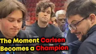 Magnus Carlsen REALIZES He Became a 2022 WORLD RAPID CHESS CHAMPION