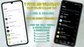 7 Fitur MB WhatsApp iOS Terbaru Yang Wajib Kalian Tau - MB WhatsApp Features 2022