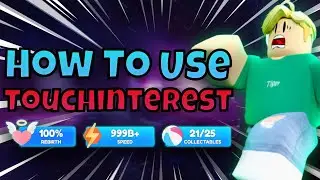 How to use a touchintrest (GET INF MONEY) | Roblox Exploiting Tutorial