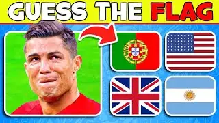 🚩🌍 Can You Guess Football Player by Country, CLUB Transfer, Injury? ⚽ Messi, UR Cristiano Ronaldo