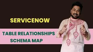 ServiceNow Table Relationships and Schema Map