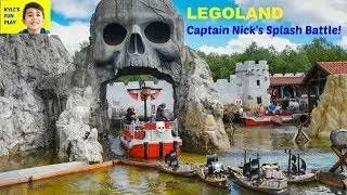 LEGOLAND Deutschland Amusement Park: Pirate Land Captain Nick's Splash Battle