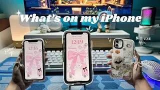 .𖥔 ݁ ˖ What's on my iPhone 11 🎀 Apps for students + everyday use (2024)