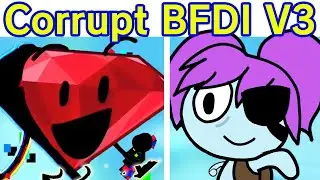 Friday Night Funkin Battle for Corrupted Island 3.0 DEMO (Learn With Pibby x FNF Mod) (BFDI Glitch)