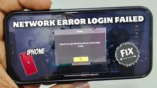 iPhone📱 Network error Login Failed Please Check Your Network Settings Pubg kr