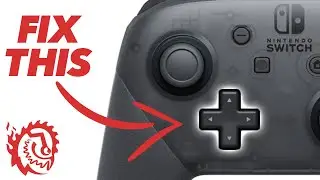 Easy Fix for Nintendo Switch Pro Controller D-Pad - Tutorial