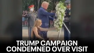 US Army condemns Trump campaign over Arlington cemetery visit | KTVU