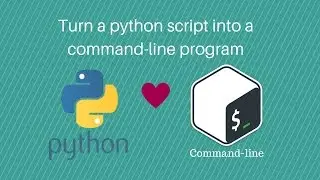 How to turn a python script into a command-line program