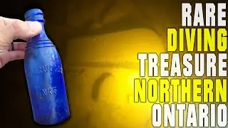 110 Year Old Treasures Lost in The Murky River | Diving For Sunken Treasure. Northern Ontario