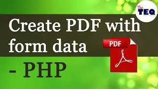 Create PDF in PHP: How to generate dynamic PDF using mPDF | PHP Tutorials (100% Working)