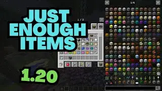 How to Install Just Enough Items Mod in Minecraft 1.20