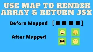 How to use map to render array of objects | Return JSX through map