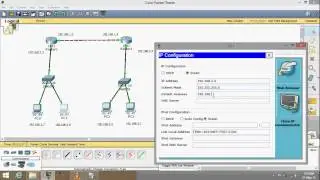 Cisco Packet Tracer Basic Networking - Static Routing using 2 routers