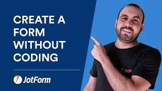 How to create a form without coding