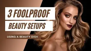 3 Foolproof Beauty Lighting Setups [That use my favorite modifier!]