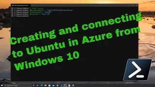 How to Create Ubuntu VM in Azure Including Network