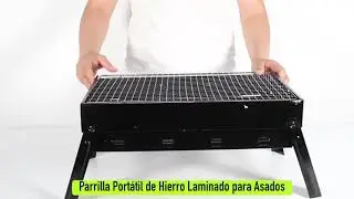 Parrilla Portátil Plegable para Asados